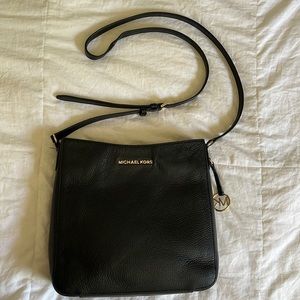 Michael Kors Large Messenger Bag ALL BLACK